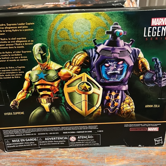 Marvel, Hydra legend series, Hydra supreme, and Arnhem Zola - Picture 4 of 6